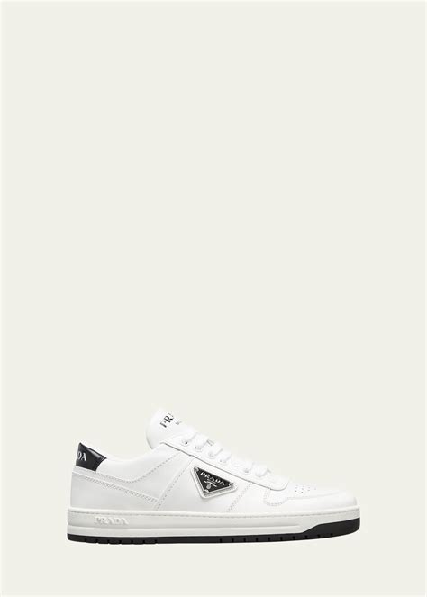 Prada Allacciate 30mm Leather Sneakers 